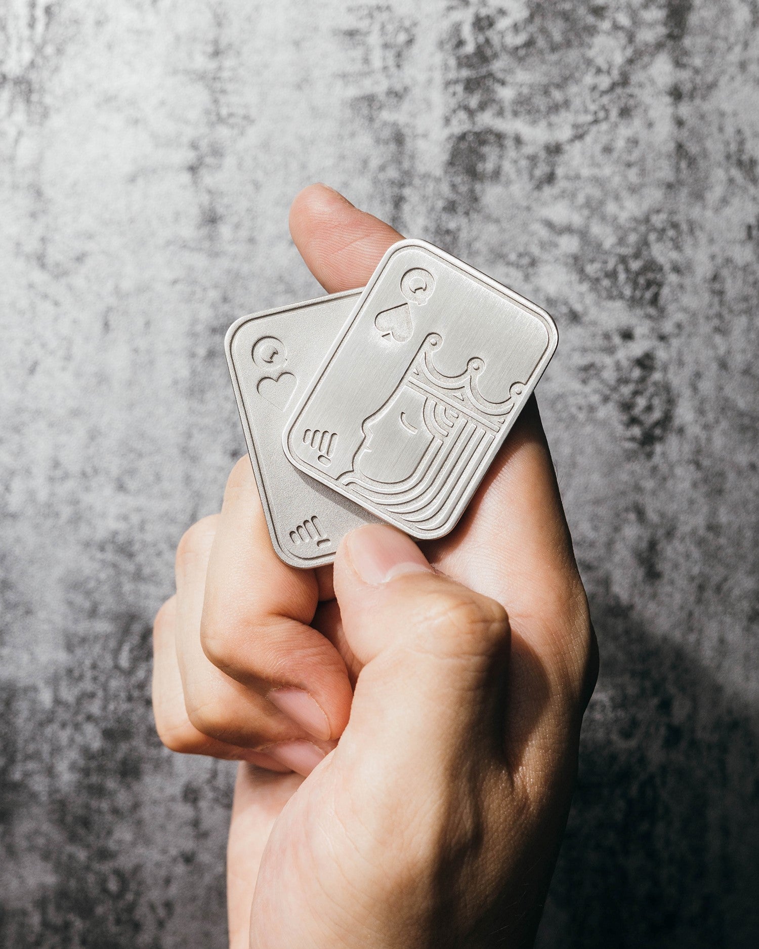 SHUFFLE POCKET QUEENS V2 (Satin Silver)