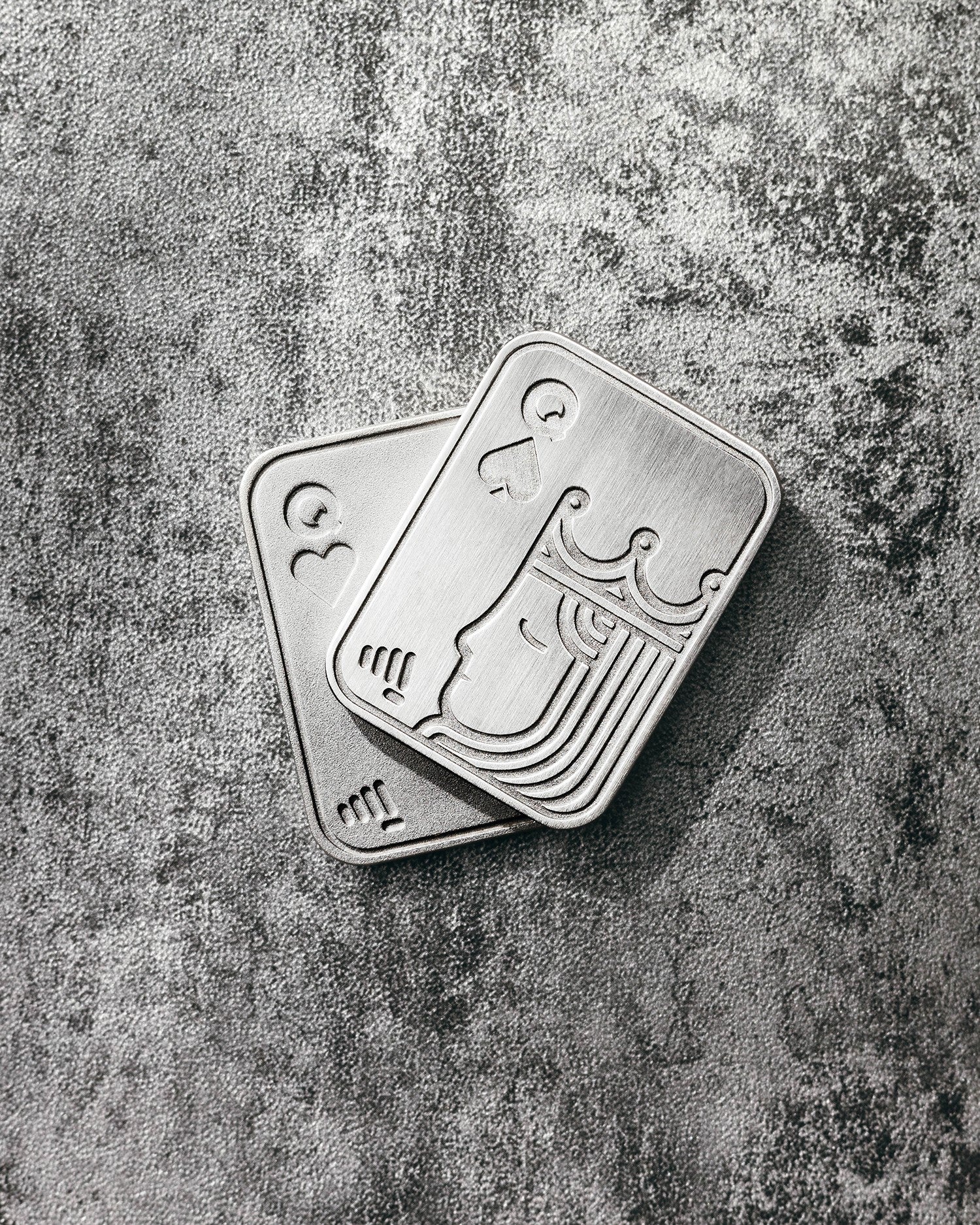 SHUFFLE POCKET QUEENS V2 (Satin Silver)